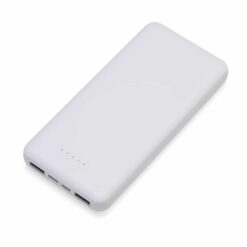 Alternative view of POWER BANK 10.000MAH C/ INDUÇÃO SPX-04051-BCO NA COR BRANCO
