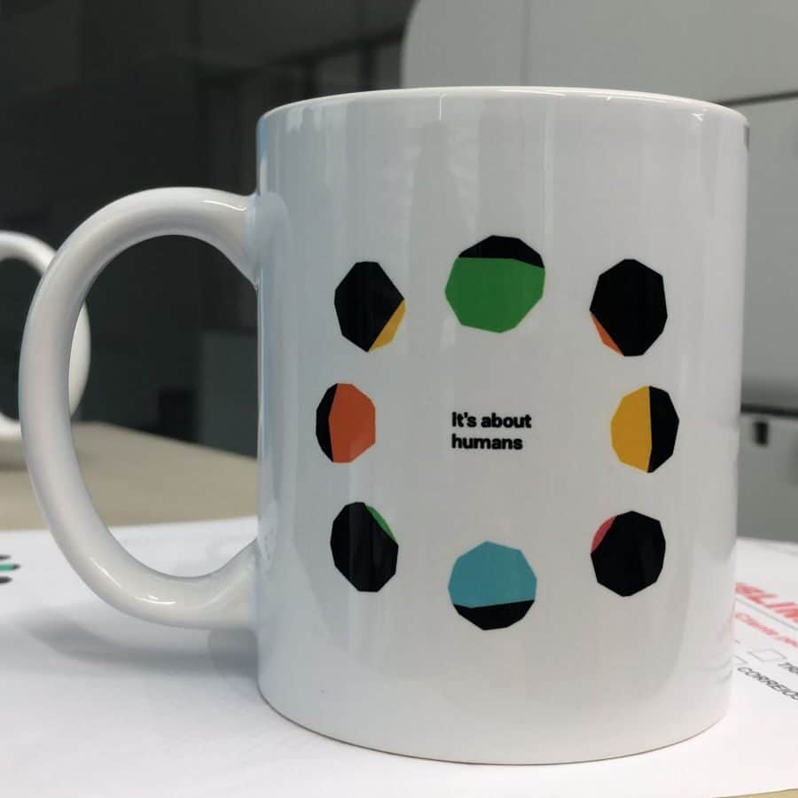 CANECA CERÂMICA 330ML SPX-13282-BCO NA COR BRANCO - Imagem 4