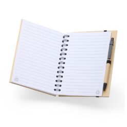 Alternative view of BLOCO DE ANOTAÇÕES BAMBU COM CANETA SPX-18748-BMB NA COR BAMBU