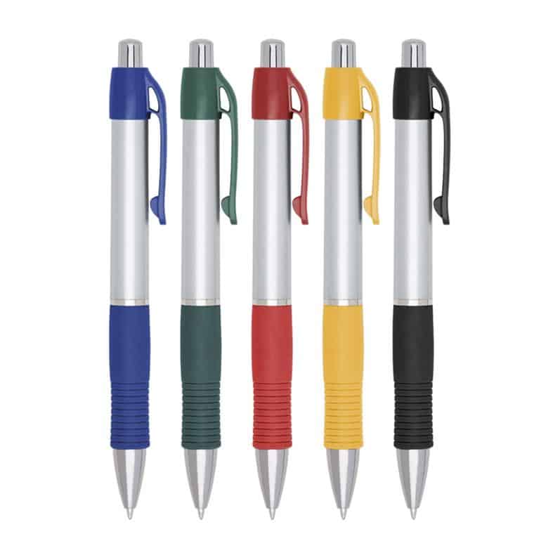 CANETA PLÁSTICA SPX-03011D-PRA/AMA NA COR AMARELO - Imagem 2