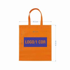 Alternative view of SACOLA DE TNT SPX-13780N-LAR NA COR LARANJA