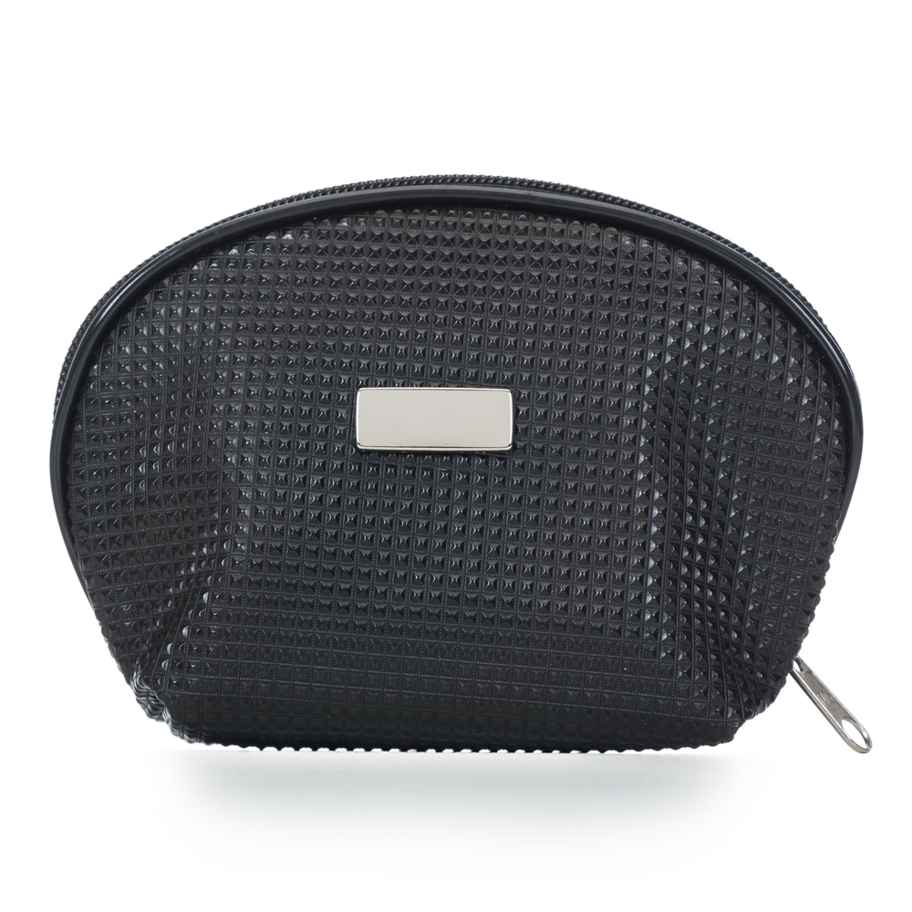 NECESSAIRE DE COURO SINTÉTICO SPX-13042-PRE NA COR PRETO