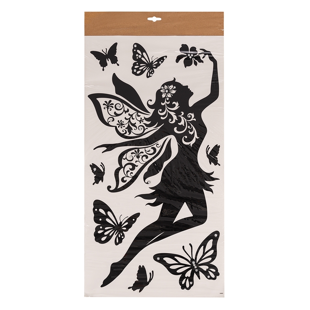 ADESIVOS DECORATIVOS 3D SPX-P$ADS18125-PRE NA COR PRETO