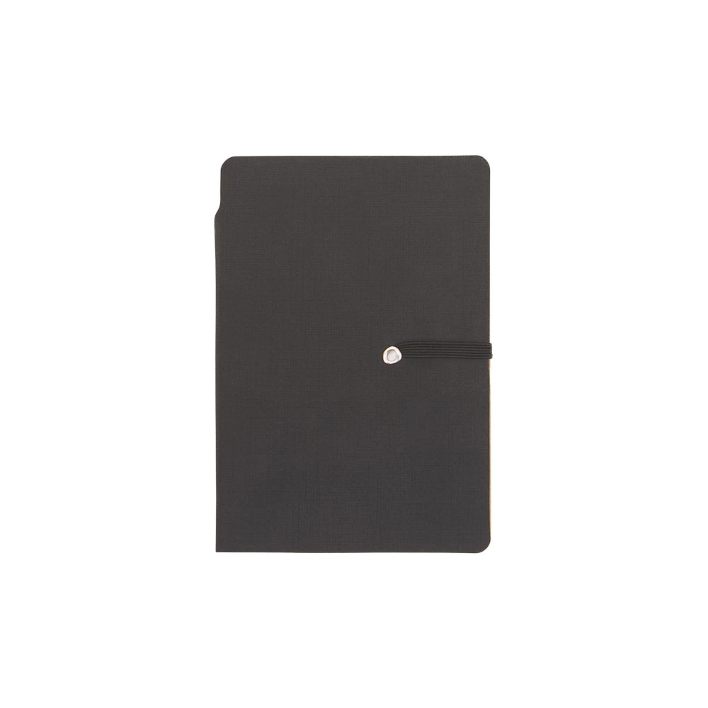 BLOCO DE ANOTAÇÕES COM AUTOADESIVOS SPX-14394-PRE NA COR PRETO