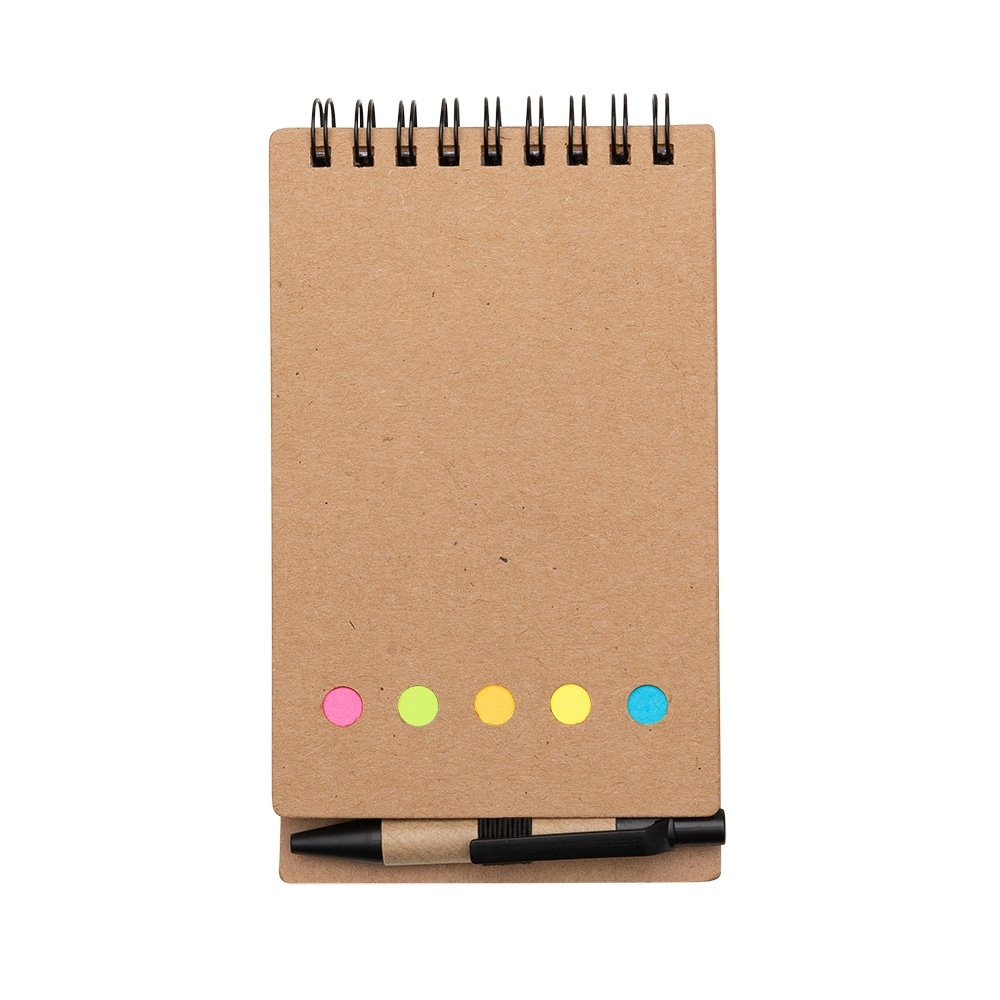 BLOCO DE ANOT. C/ AUTOADESIVO SPX-12244-PRE NA COR PRETO