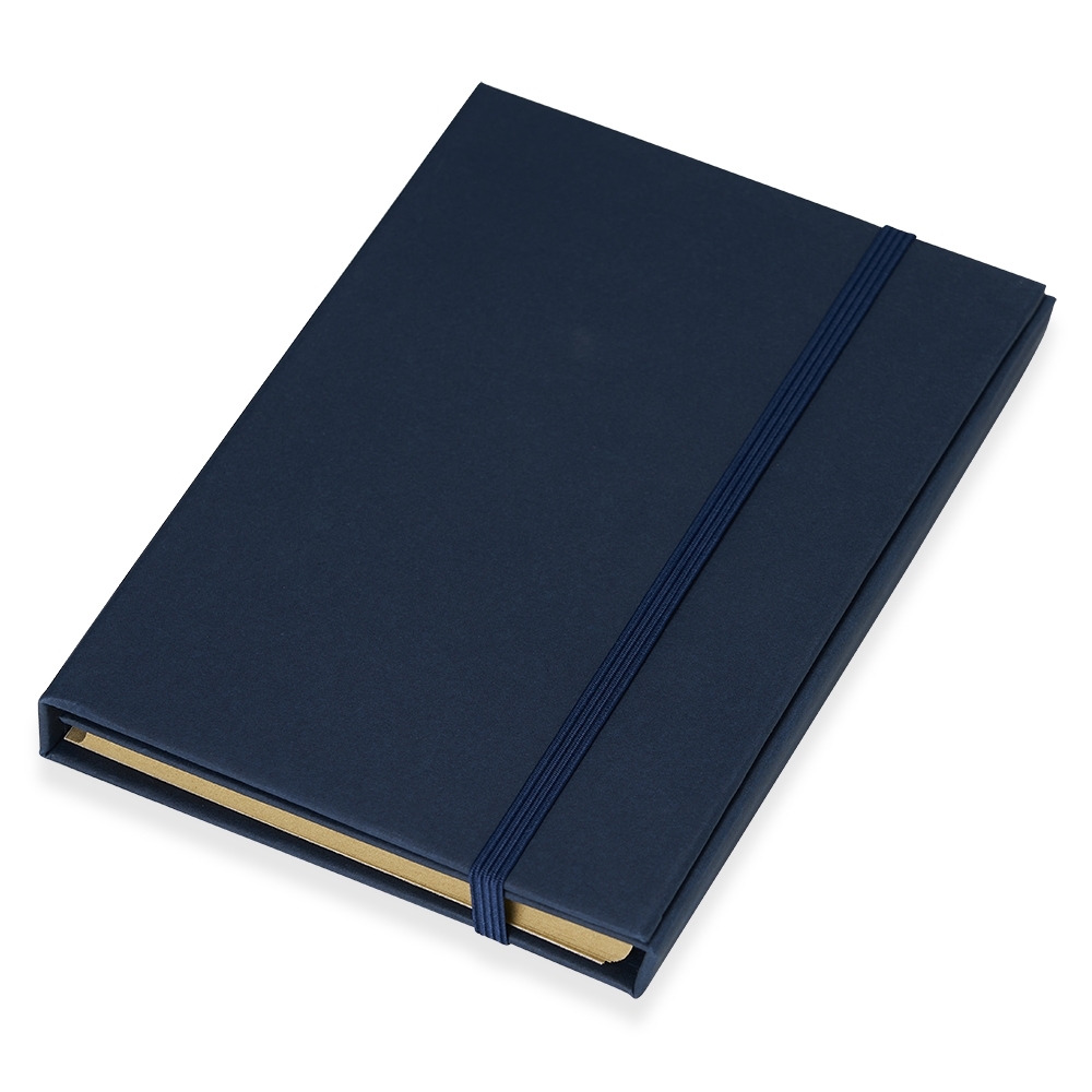 BLOCO DE ANOTAÇÕES COM CANETA E AUTOADESIVOS SPX-14762-AZU NA COR AZUL