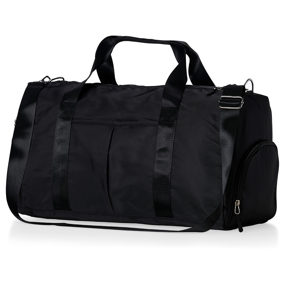 BOLSA ESPORTIVA DE POLIÉSTER 36L SPX-04085-PRE NA COR PRETO