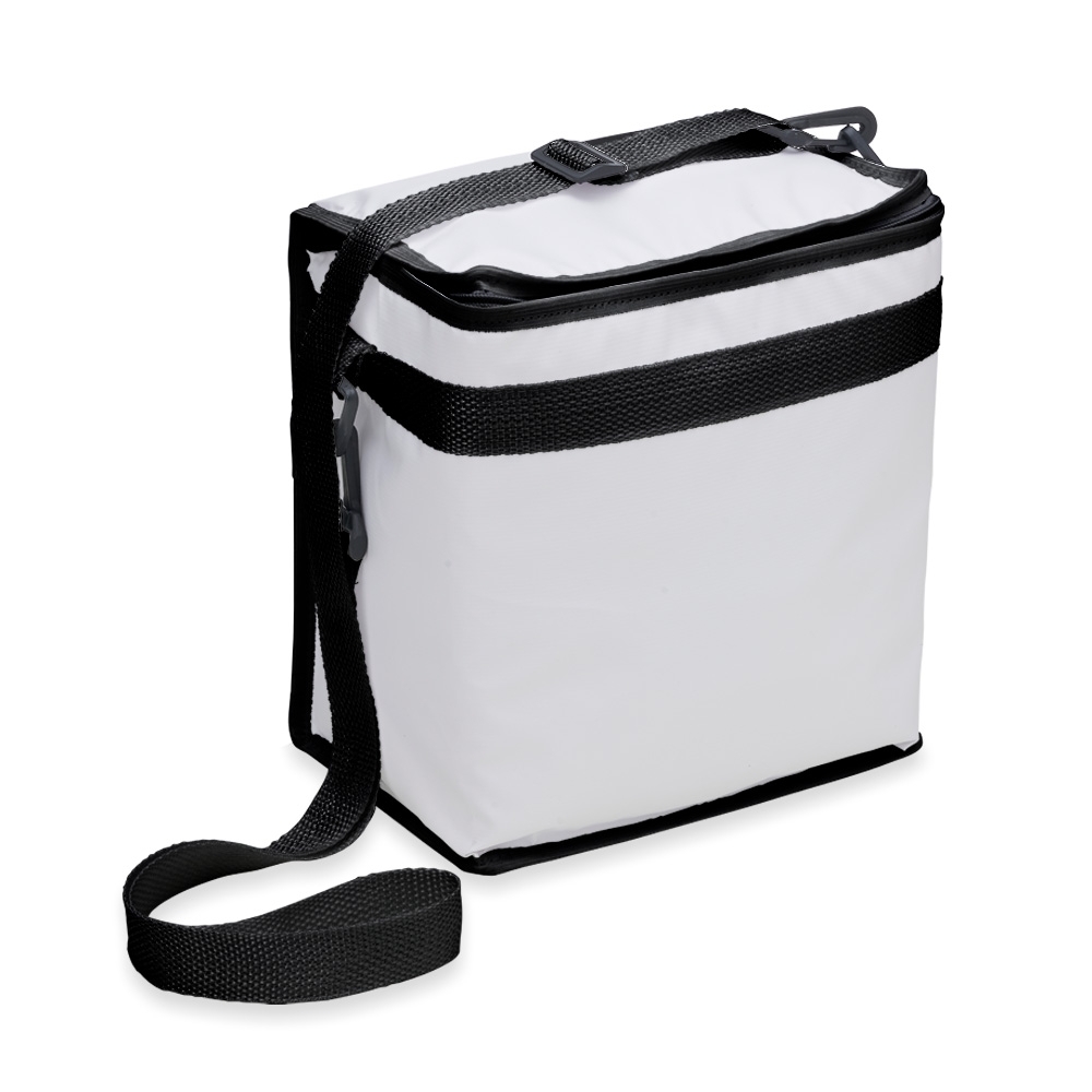 BOLSA TÉRMICA 10 LITROS SPX-14581-BCO/PRE NA COR BRANCO