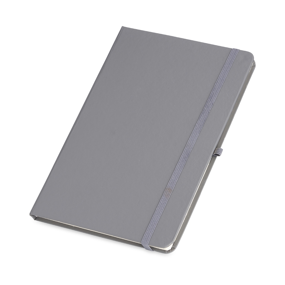 CADERNETA DE COURO SINTÉTICO SPX-14803-CIN NA COR PRATA