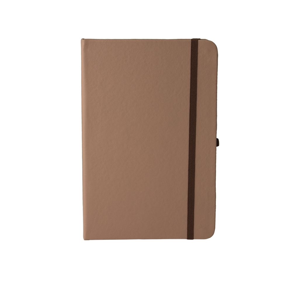 CADERNETA EM COURO SINTÉTICO SPX-15036-MAR NA COR MARROM