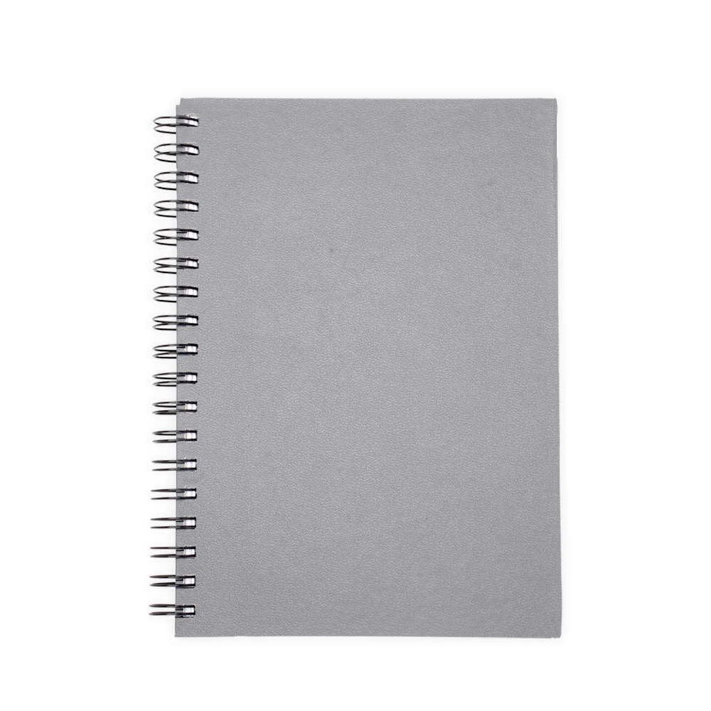 CADERNO CROMATO SPX-14974-CIN NA COR PRATA