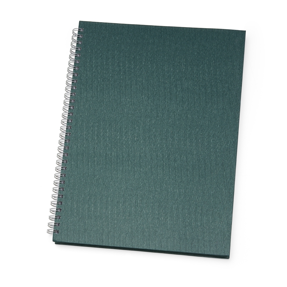 CADERNO DE NEGÓCIOS GRANDE  SPX-13925-VD NA COR VERDE
