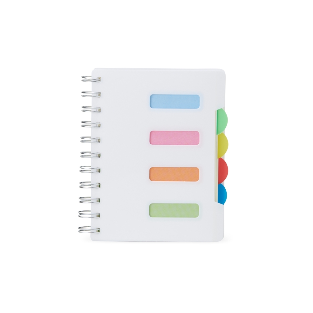 CADERNO PEQUENO SPX-05043-BCO NA COR BRANCO