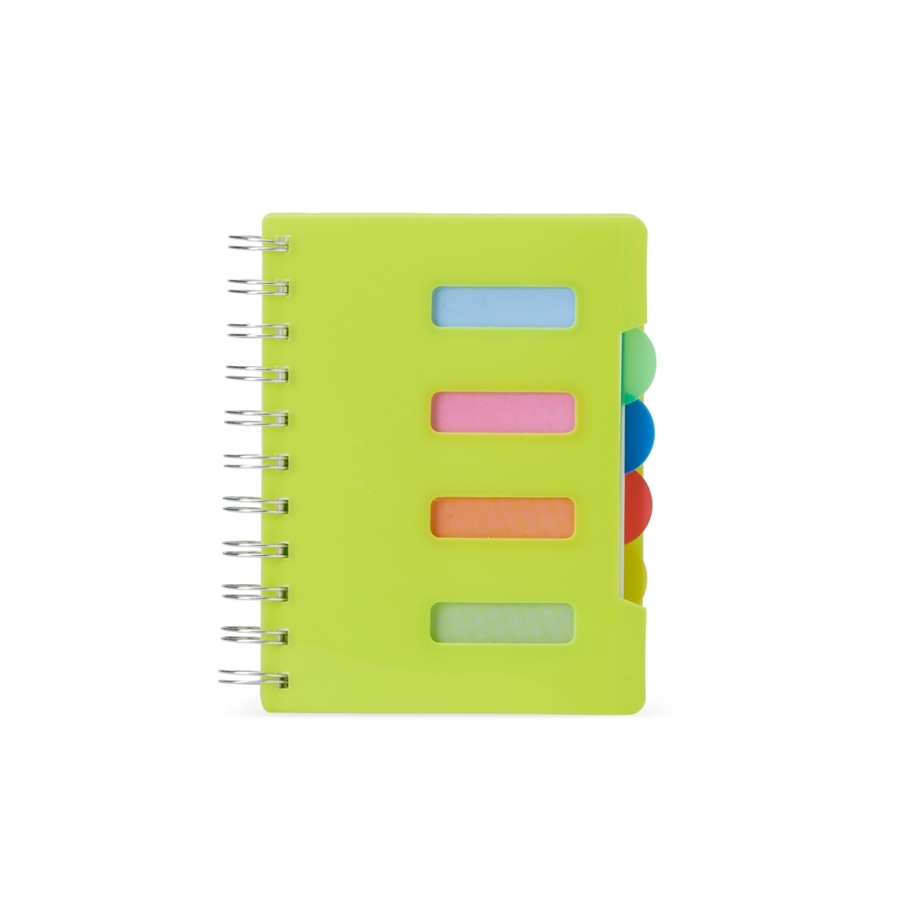CADERNO PEQUENO SPX-05043-VD NA COR VERDE