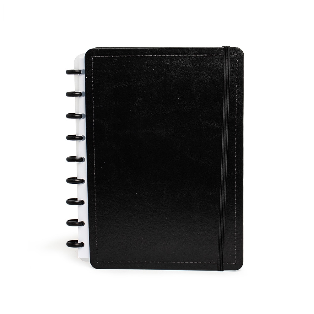 CADERNO DE DISCO PERCALUX SPX-15162-PRE NA COR PRETO