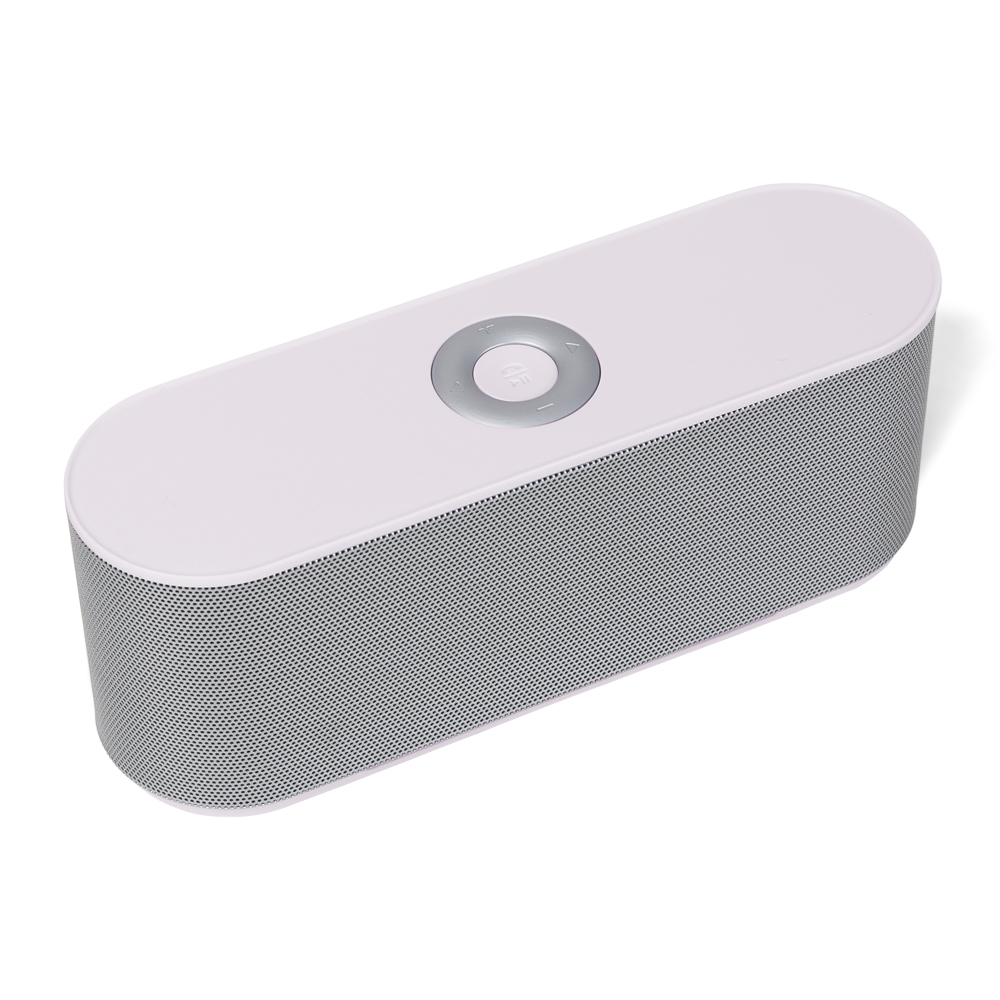 CAIXINHA DE SOM BLUETOOTH SPX-02015-PRA/BCO NA COR PRATA