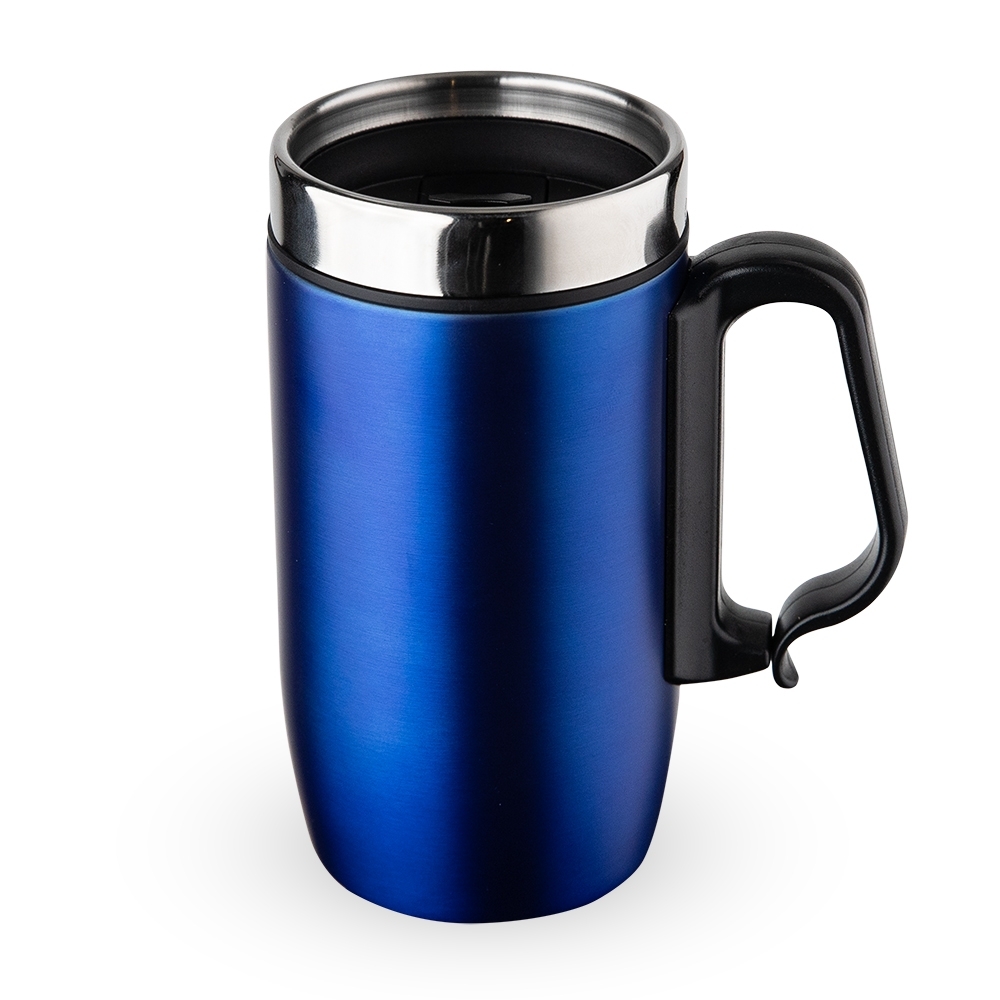 CANECA INOX PAREDE DUPLA 250ML SPX-18623-AZU NA COR AZUL