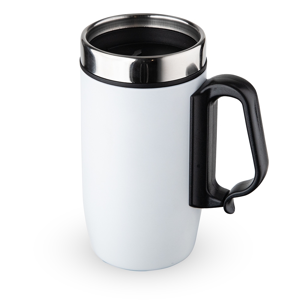 CANECA INOX PAREDE DUPLA 250ML SPX-18623-BCO NA COR BRANCO