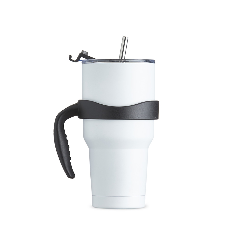 CANECA TÉRMICA INOX 800ML SPX-09097-BCO NA COR BRANCO