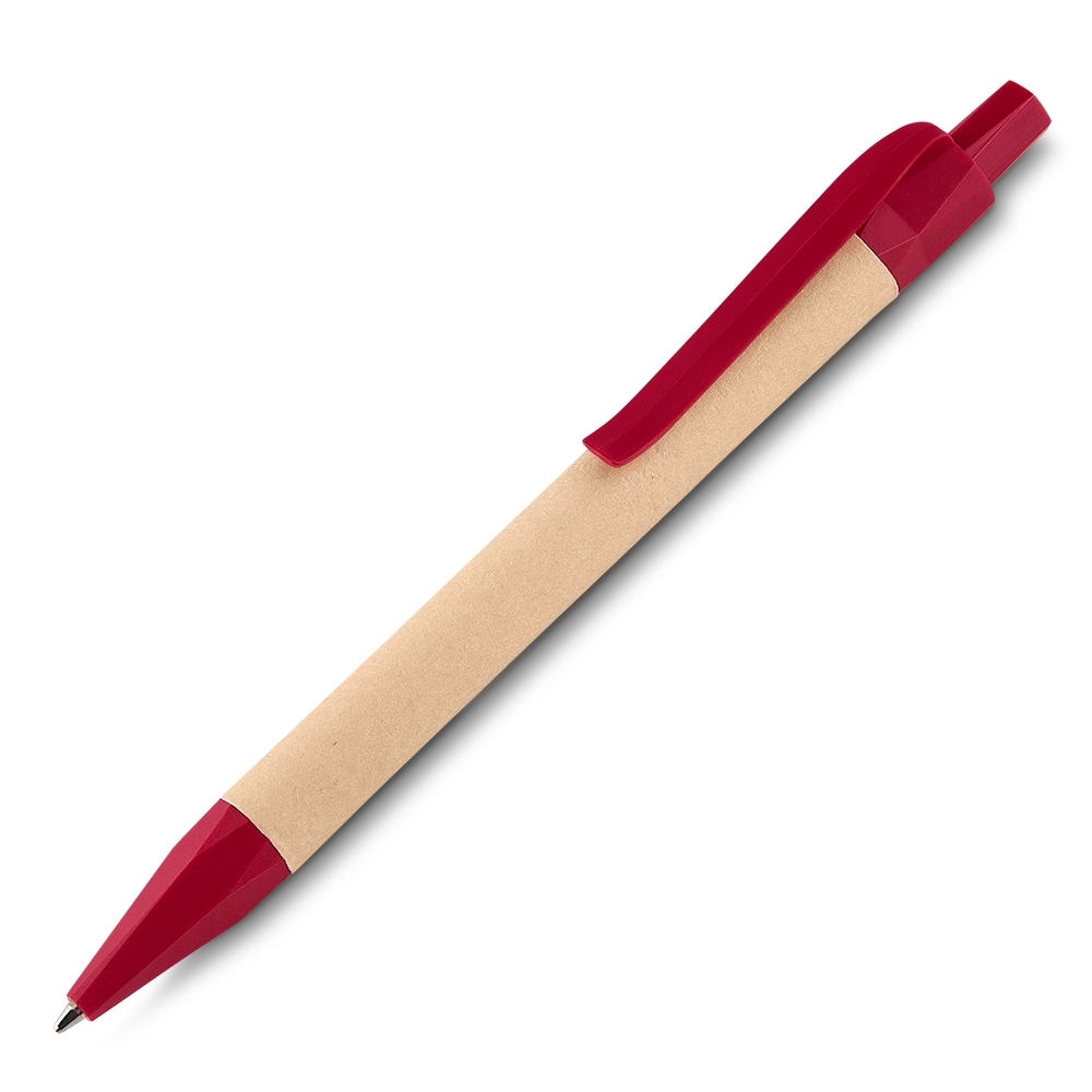 CANETA CORPO RECICLADO SPX-14674-VM/VM NA COR VERMELHO