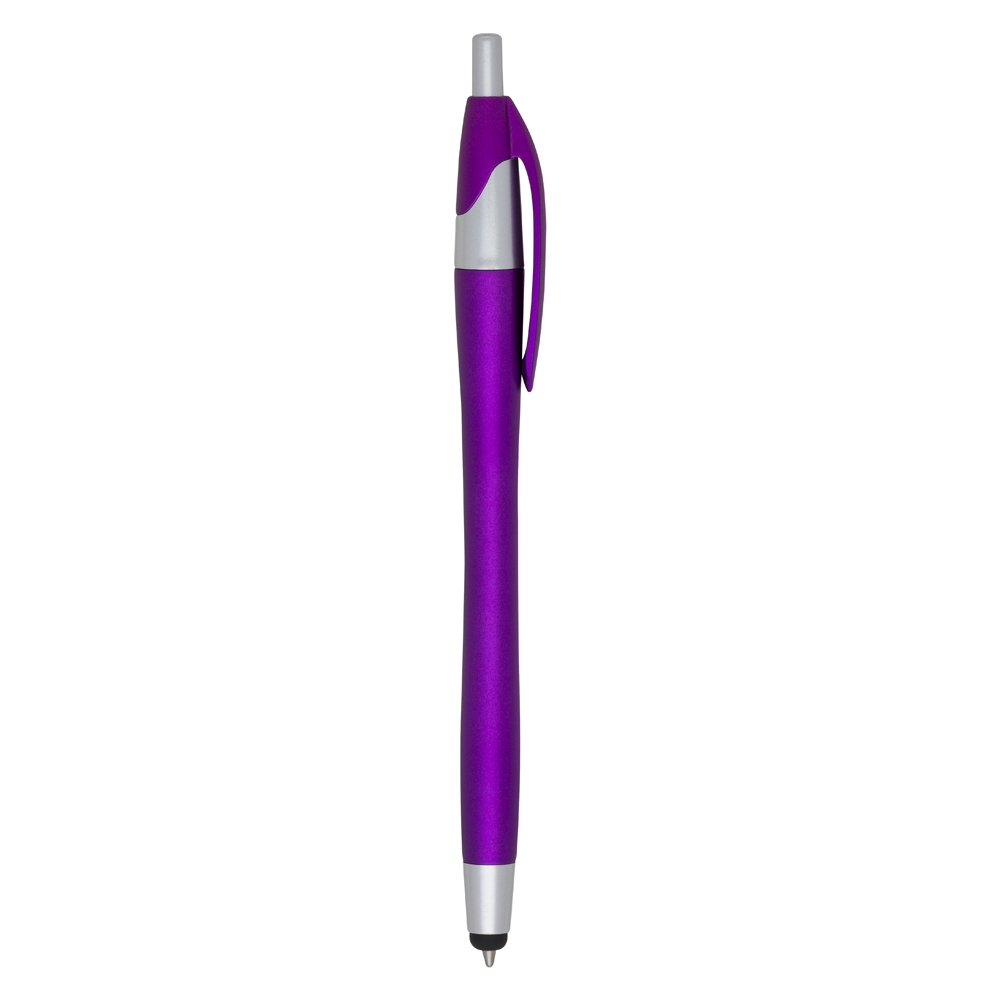 CANETA PLÁSTICA TOUCH SPX-12638-RXE NA COR ROXO