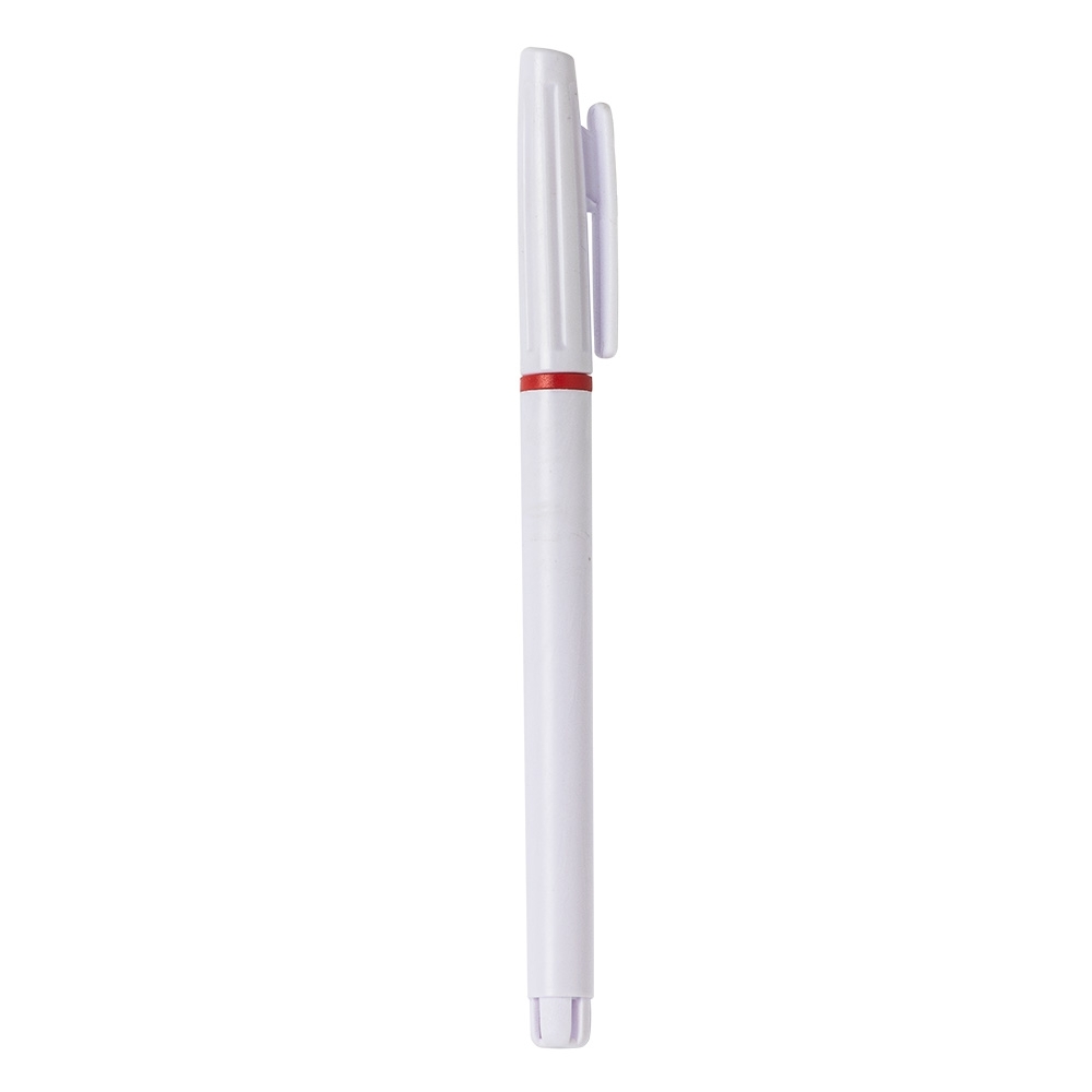CANETA PLÁSTICA SPX-1087L-BCO/VM NA COR BRANCO