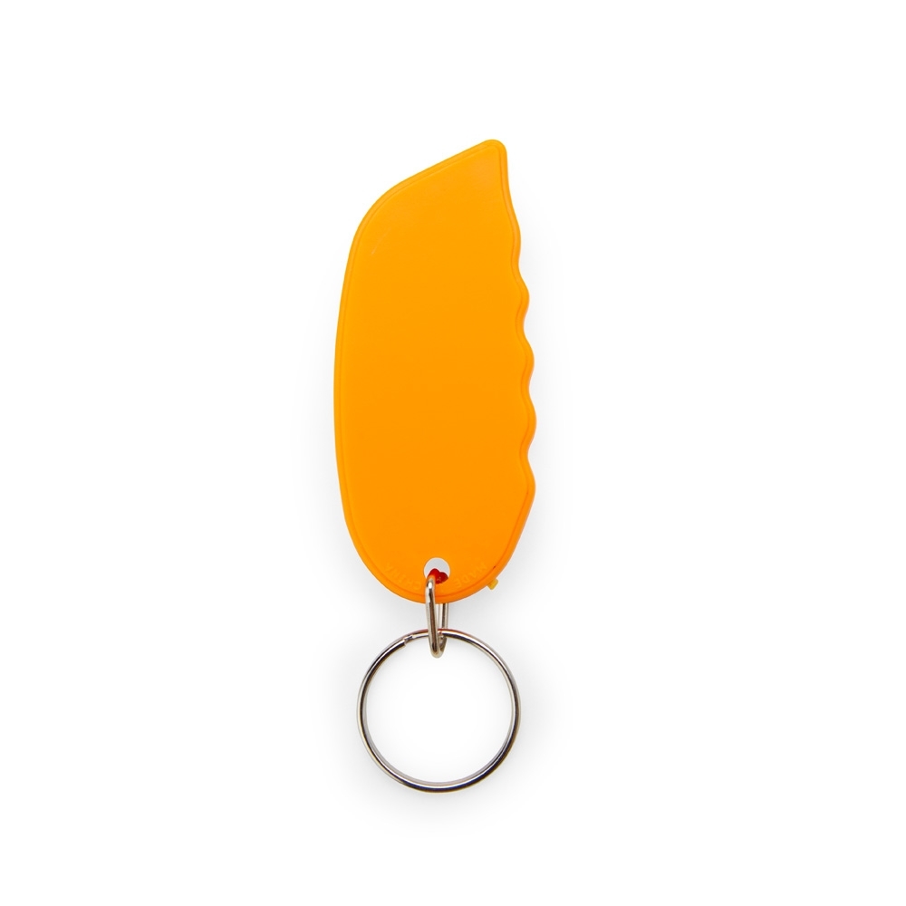 CHAVEIRO ESTILETE SPX-06062-LAR NA COR LARANJA