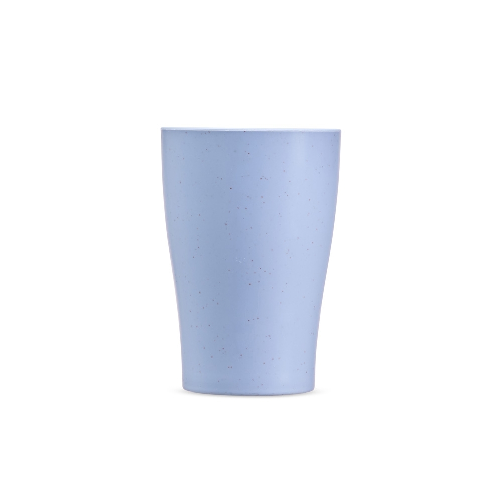 COPO PALHA DE TRIGO 310ML SPX-18861-AZU NA COR AZUL