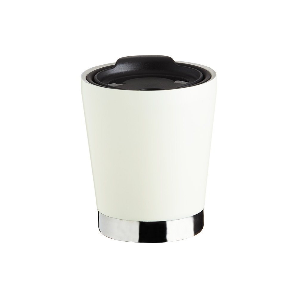 COPO INOX PAREDE DUPLA 300ML SPX-18722-BCO NA COR BRANCO