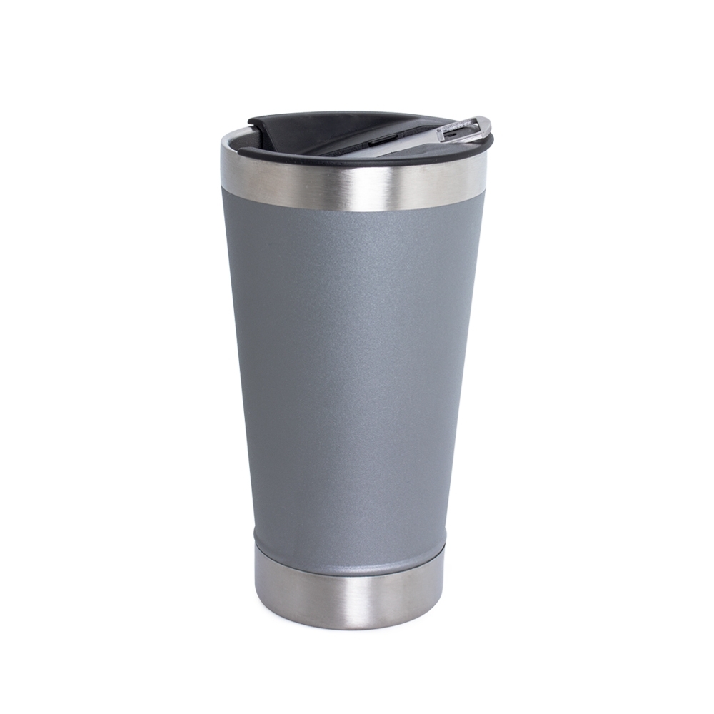 COPO TÉRMICO 500ML *LISO C/ ABRIDOR SPX-18645L-CIN NA COR PRATA