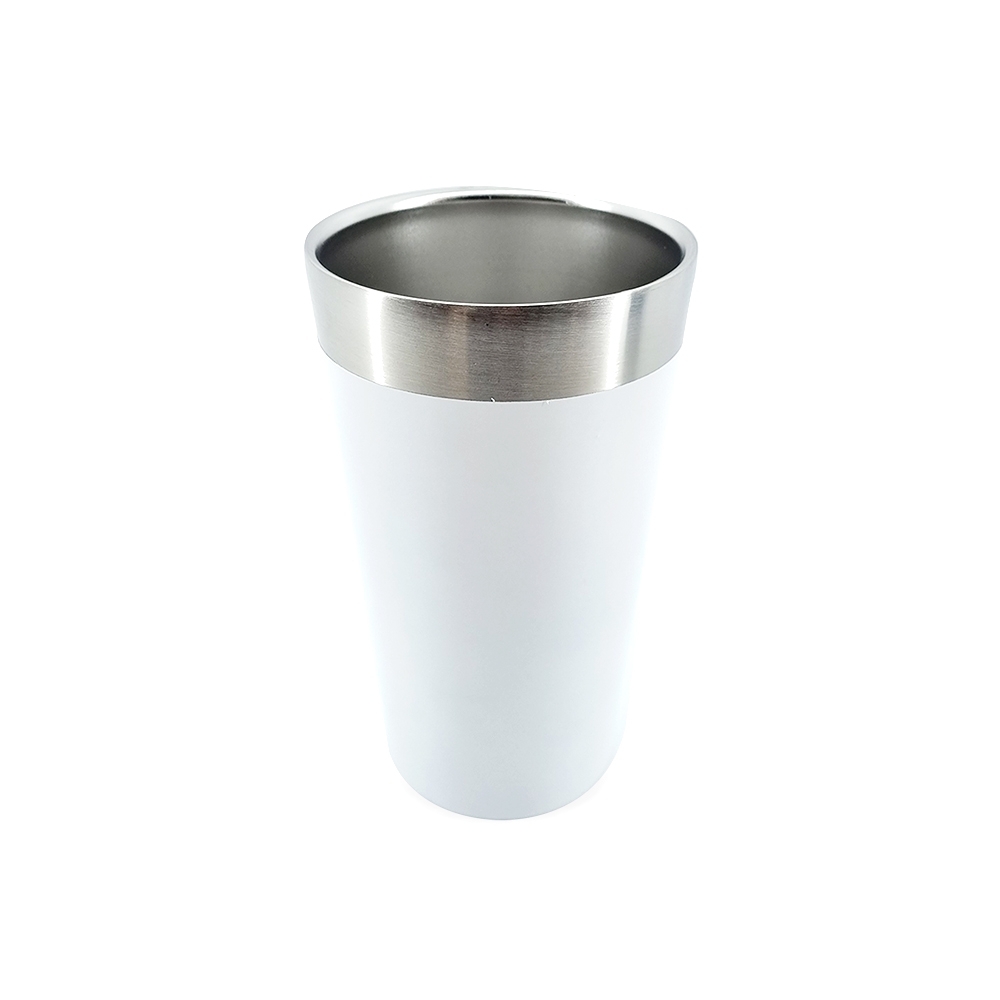 COPO TÉRMICO DE INOX 473ML SPX-04080-BCO NA COR BRANCO