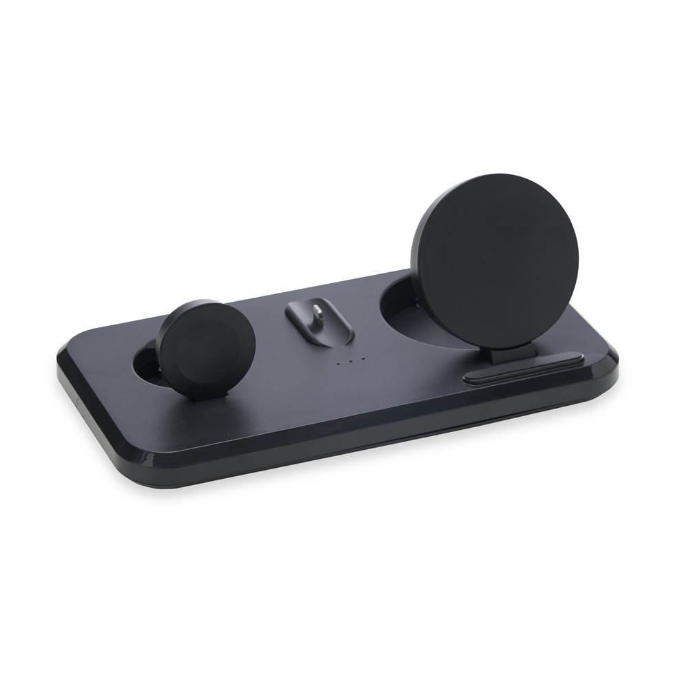 DOCK STATION 3 EM 1"ÚLTIMAS PEÇAS" SPX-P@04360-PRE NA COR PRETO