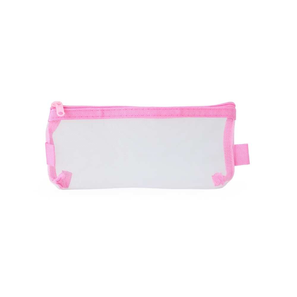 ESTOJO DE NYLON SPX-01909-ROS NA COR ROSA