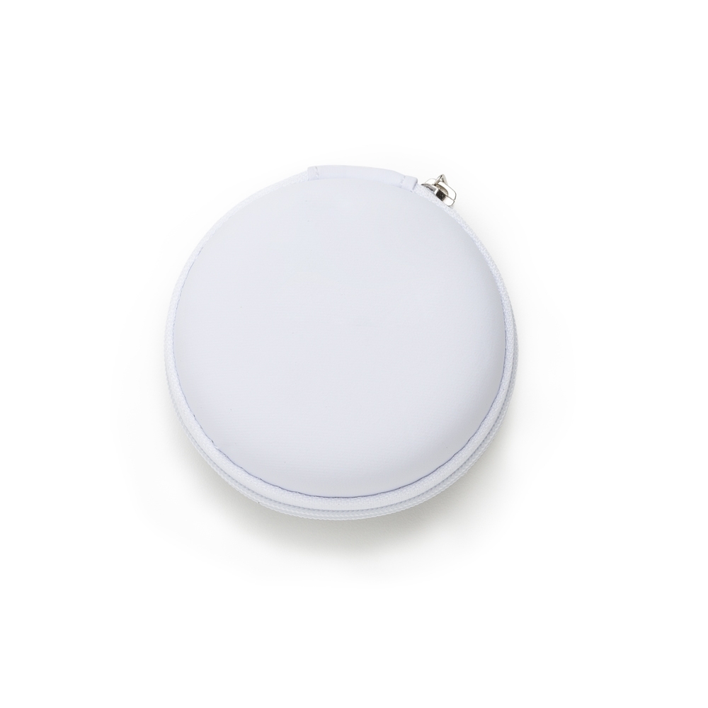 ESTOJO P/ KITS C/ ZIP REDONDO  SPX-13578-BCO NA COR BRANCO