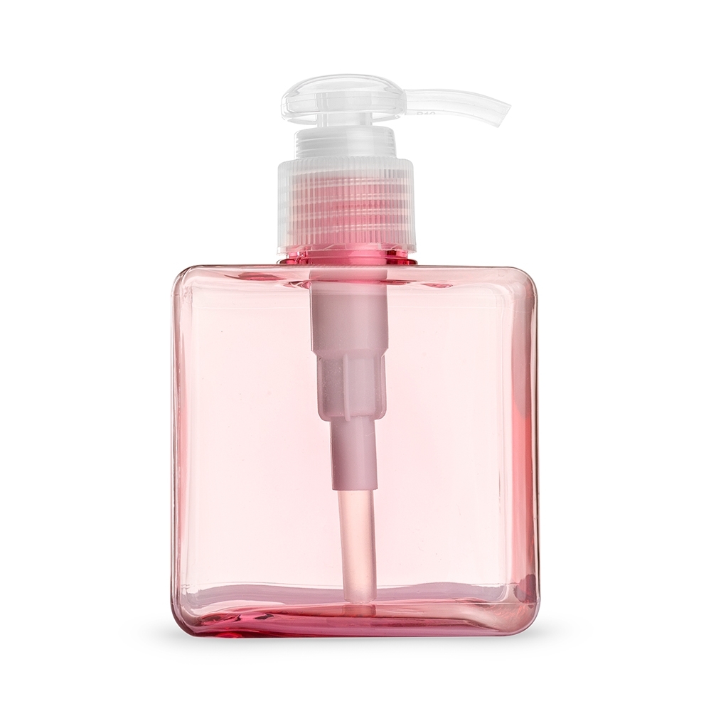 FRASCO QUADRADO 280ML  SPX-P@18571-ROS NA COR ROSA
