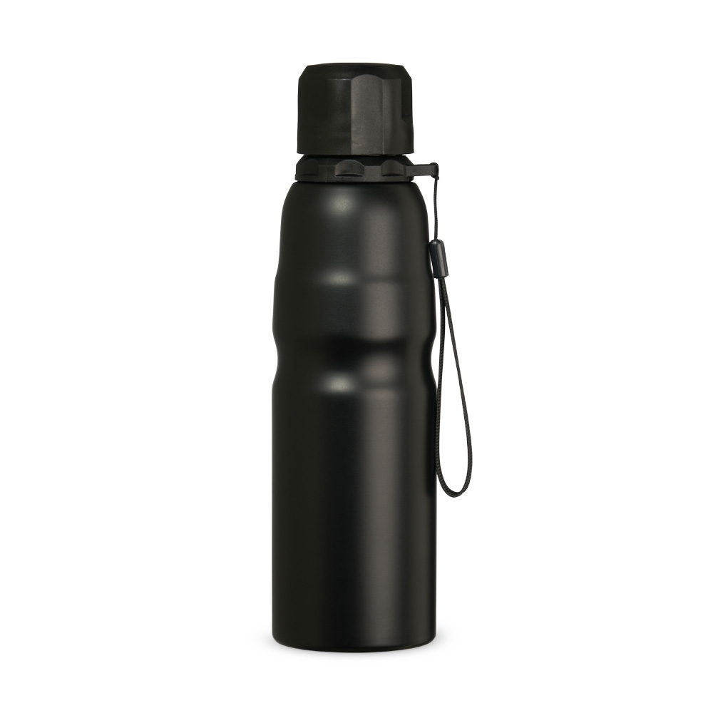 GARRAFA INOX 800ML SPX-P@18782-PRE NA COR PRETO