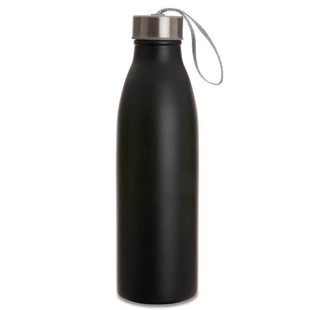 GARRAFA INOX 750ML SPX-18552-PRE NA COR PRETO