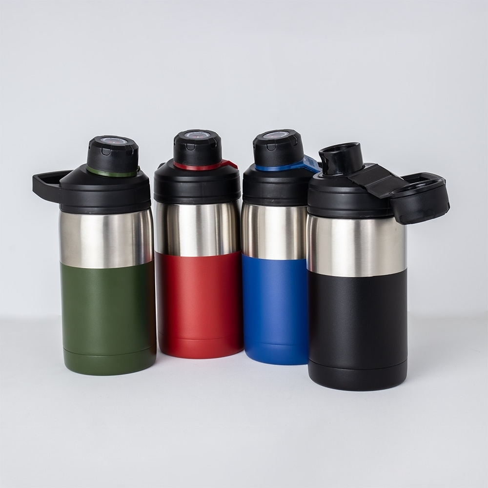 GARRAFA TÉRMICA 350ML SPX-E@08057-VM NA COR VERMELHO