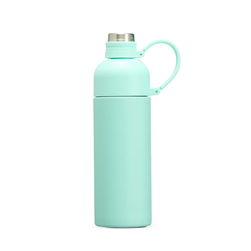 GARRAFA TÉRMICA 460ML SPX-18906-VDA NA COR VERDE