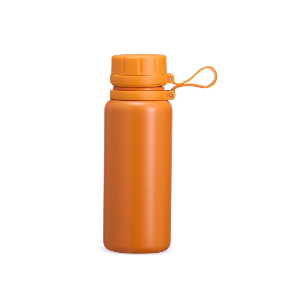GARRAFA TÉRMICA DE 600ML SPX-E@08183-LAR NA COR LARANJA