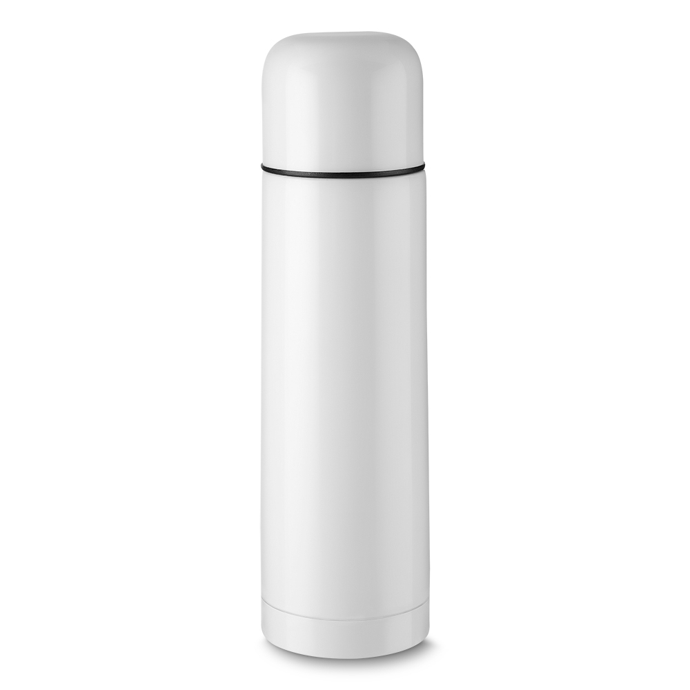 GARRAFA INOX PAREDE DUPLA 500ML SPX-14667-BCO NA COR BRANCO