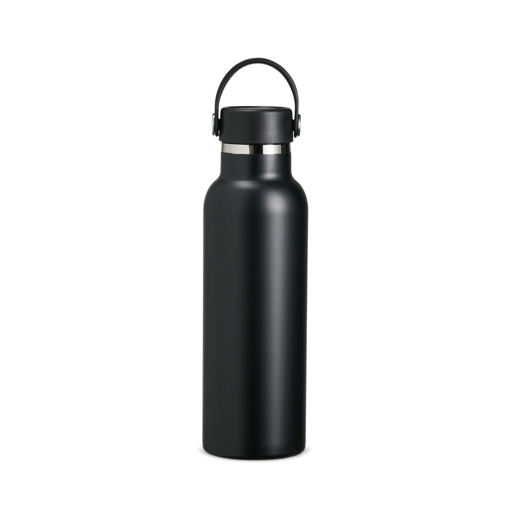 GARRAFA TÉRMICA INOX 550ML SPX-18816-PRE NA COR PRETO