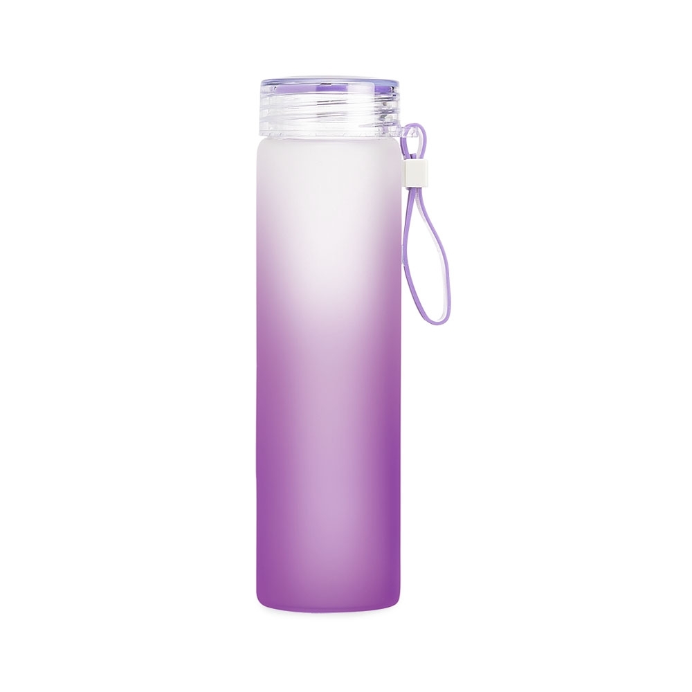 GARRAFA DE VIDRO 470ML SPX-08765-ROX NA COR ROXO