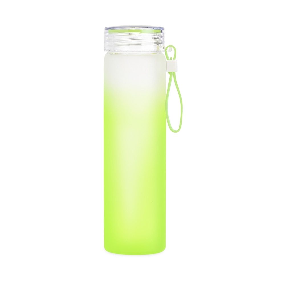 GARRAFA DE VIDRO 450ML SPX-08765B-VD NA COR VERDE