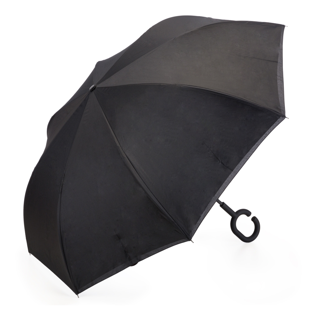 GUARDA-CHUVA INVERTIDO SPX-02078-PRE NA COR PRETO