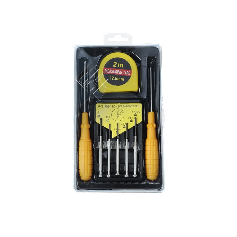 KIT FERRAMENTAS 8 PEÇAS SPX-06020-AMA NA COR AMARELO