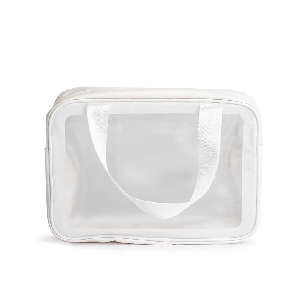 NÉCESSAIRE PVC SPX-18810-BCO NA COR BRANCO