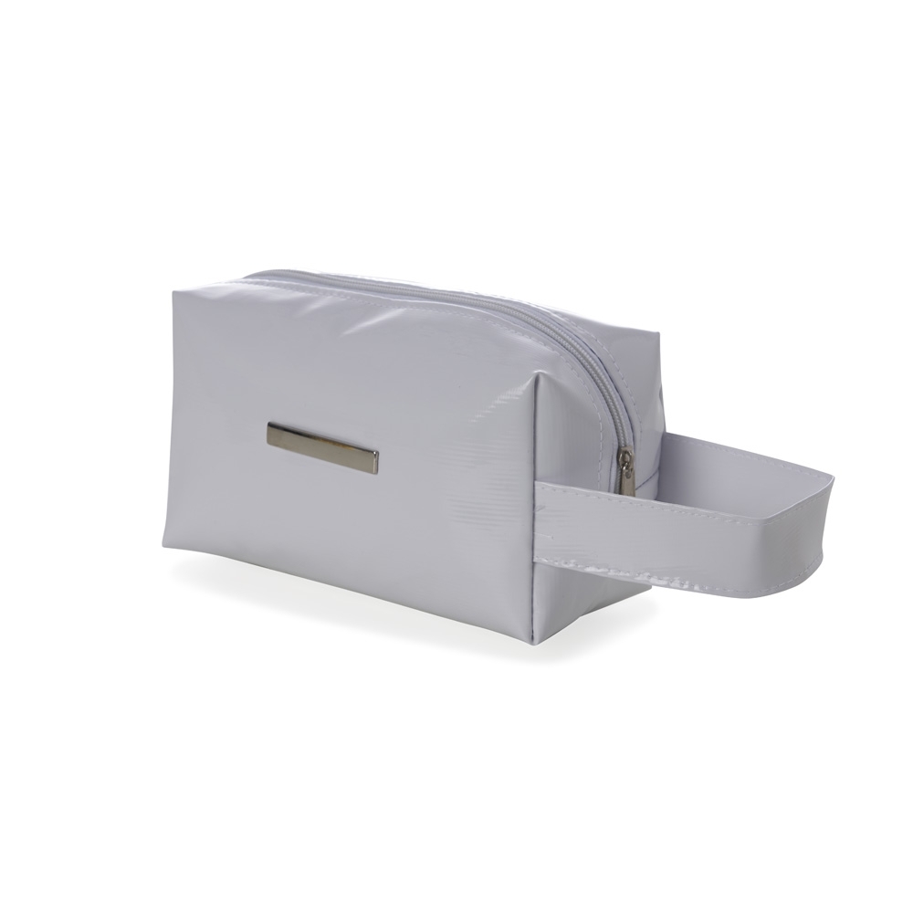 NECESSAIRE CONFEC. EM VINIL SPX-14668-BCO NA COR BRANCO