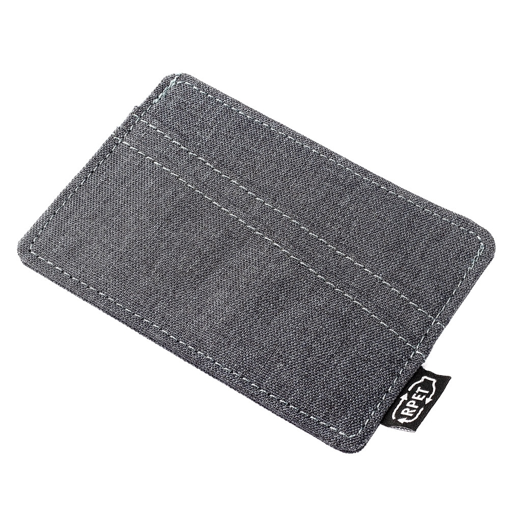 PORTA CARTÃO RPET SPX-15135-CIN NA COR CHUMBO