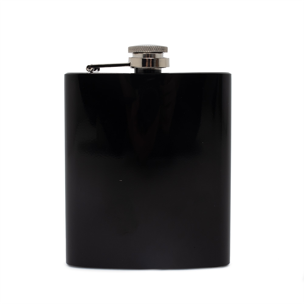 PORTA WHISKY 7OZ SPX-06007-PRE NA COR PRETO